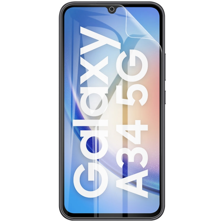 Lot de 2 films protecteurs d'écran incurvés en hydrogel Imak pour Samsung Galaxy A34 5G, Samsung Galaxy S23 FE 5G, Samsung Galaxy S24 Ultra 5G, Samsung Galaxy S24+ 5G, Samsung Galaxy A54 5G et Samsung Galaxy S24 5G