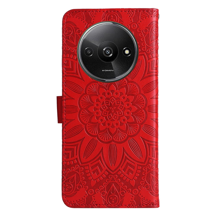Embossed Sunflower Leather Phone Case, For Xiaomi Redmi A3, For Xiaomi Redmi Note13 Pro 4G Global/Poco M6 Pro 4G, For Xiaomi Redmi Note13 4G, For Xiaomi Redmi K70E