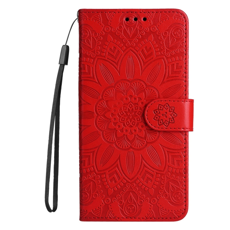 Embossed Sunflower Leather Phone Case, For Xiaomi 14 Ultra, For Xiaomi 14 Pro, For Xiaomi 14, For Xiaomi Redmi Note13 5G Global