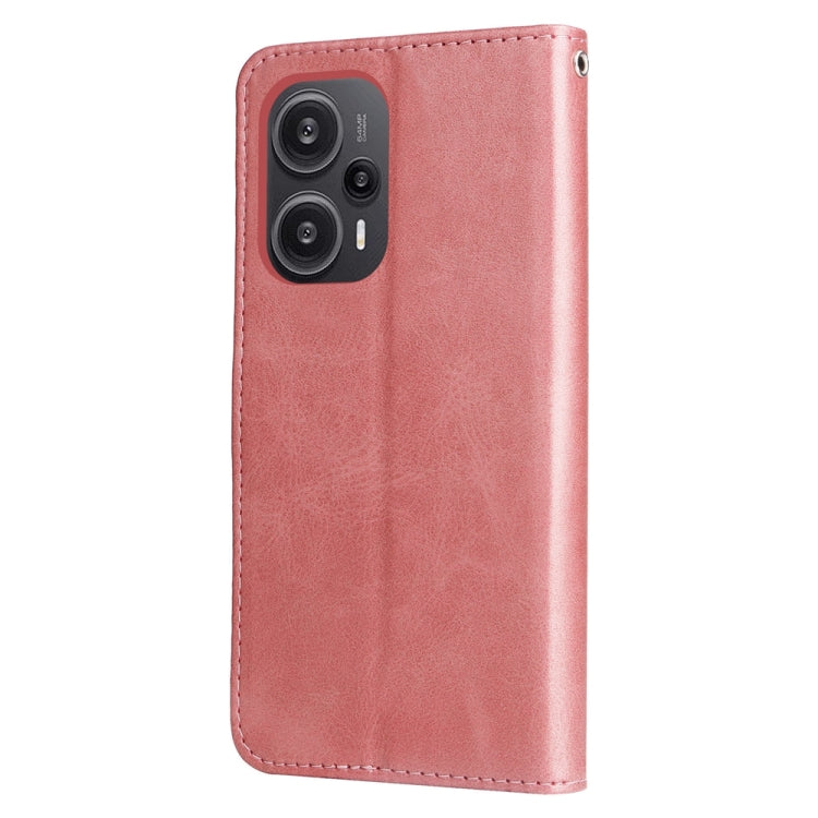 Calf Texture Zipper Leather Phone Case, For Xiaomi Redmi Poco F5, For Xiaomi 13T / Redmi K60 Ultra, For Xiaomi Redmi K60 / K60 Pro, For Xiaomi Redmi Note 12S 4G
