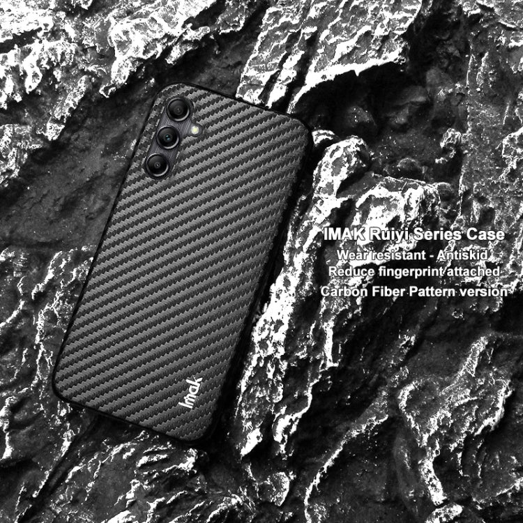 imak Ruiyi Series Carbon Fiber PU + PC Phone Case