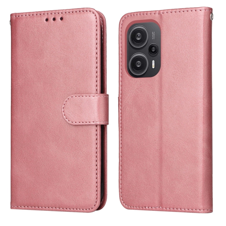 Classic Calf Texture Flip Leather Phone Case, For Xiaomi 13T / Redmi K60 Ultra, For Xiaomi Redmi K70 / K70 Pro, For Xiaomi Redmi Poco F5, For Xiaomi Redmi K60 / K60 Pro