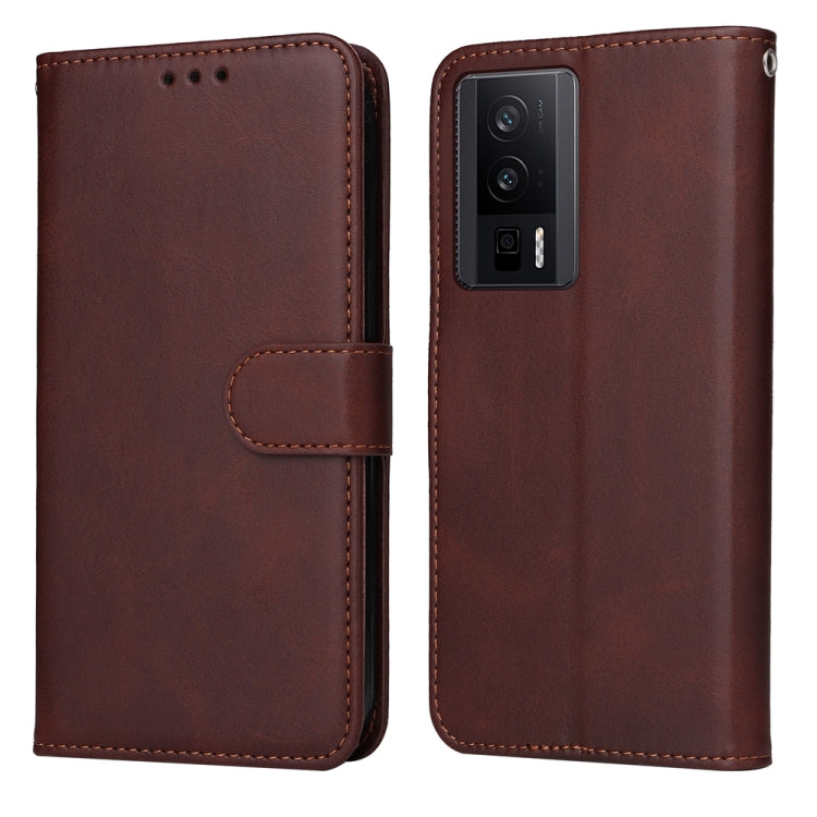 Classic Calf Texture Flip Leather Phone Case, For Xiaomi 13T / Redmi K60 Ultra, For Xiaomi Redmi K70 / K70 Pro, For Xiaomi Redmi Poco F5, For Xiaomi Redmi K60 / K60 Pro