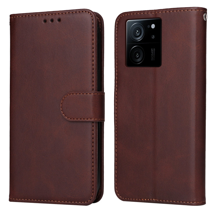 Classic Calf Texture Flip Leather Phone Case, For Xiaomi 13T / Redmi K60 Ultra, For Xiaomi Redmi K70 / K70 Pro, For Xiaomi Redmi Poco F5, For Xiaomi Redmi K60 / K60 Pro