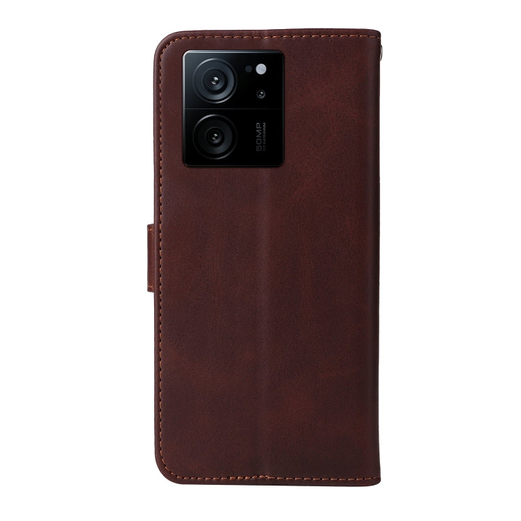 Classic Calf Texture Flip Leather Phone Case, For Xiaomi 13T / Redmi K60 Ultra, For Xiaomi Redmi K70 / K70 Pro, For Xiaomi Redmi Poco F5, For Xiaomi Redmi K60 / K60 Pro