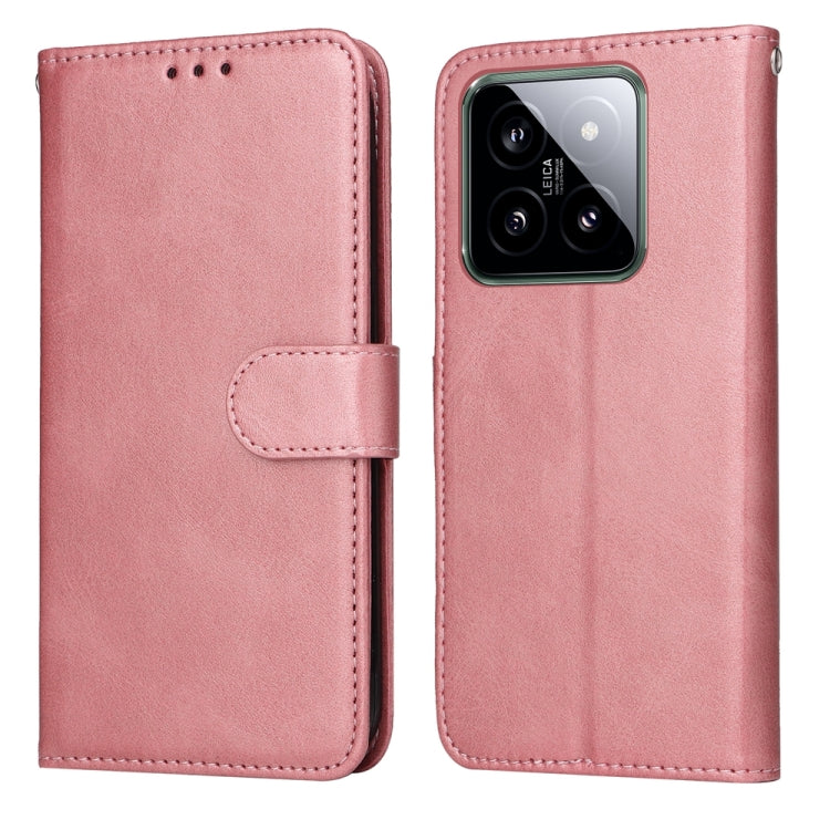 Classic Calf Texture Flip Leather Phone Case, For Xiaomi Redmi K70E, For Xiaomi 14 Ultra, For Xiaomi 14 Pro, For Xiaomi 14