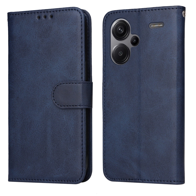 Classic Calf Texture Flip Leather Phone Case, For Xiaomi Redmi Note13 5G Global, For Xiaomi Redmi 13C 4G, For Xiaomi Redmi Note13 Pro+ 5G Global, For Xiaomi Redmi Note13 Pro 5G Global