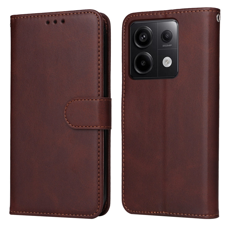 Classic Calf Texture Flip Leather Phone Case, For Xiaomi Redmi Note13 5G Global, For Xiaomi Redmi 13C 4G, For Xiaomi Redmi Note13 Pro+ 5G Global, For Xiaomi Redmi Note13 Pro 5G Global
