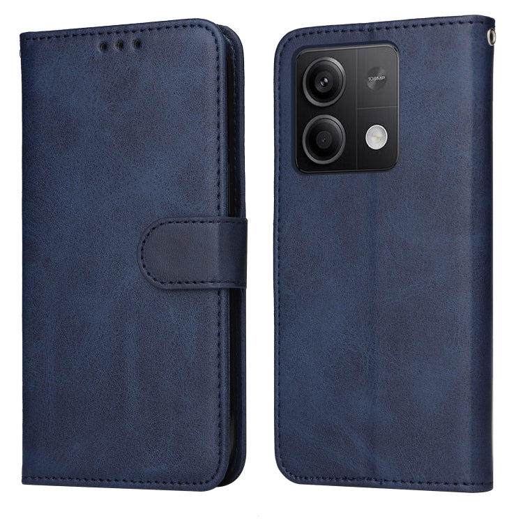Classic Calf Texture Flip Leather Phone Case, For Xiaomi Redmi Note13 5G Global, For Xiaomi Redmi 13C 4G, For Xiaomi Redmi Note13 Pro+ 5G Global, For Xiaomi Redmi Note13 Pro 5G Global