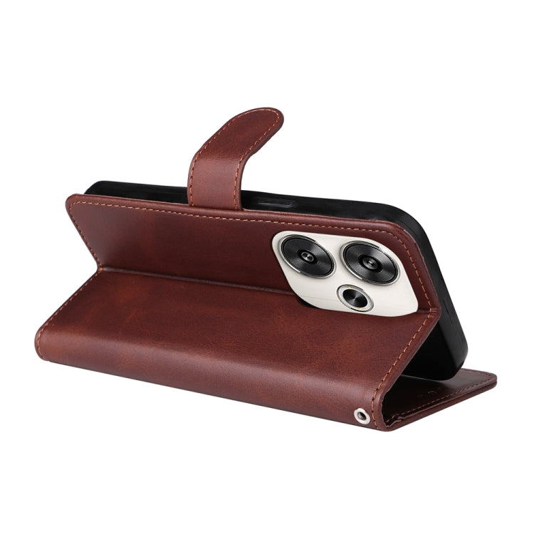 Classic Calf Texture Flip Leather Phone Case, For Xiaomi Poco F6, For Xiaomi Redmi A3, For Xiaomi Redmi Note13 Pro 4G Global/Poco M6 Pro 4G, For Xiaomi Redmi Note13 4G