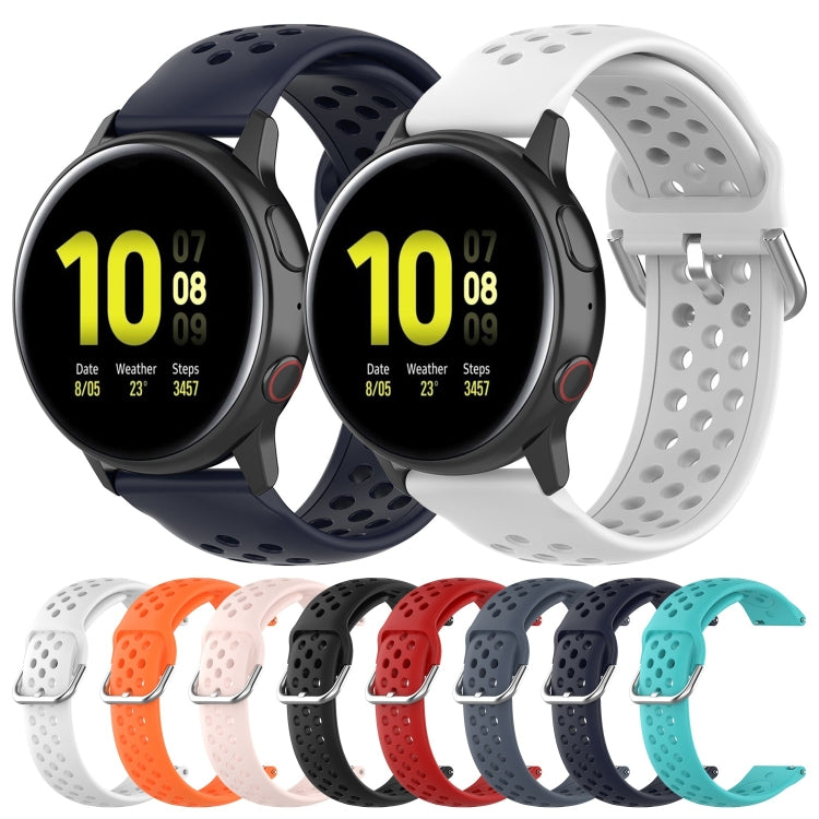 Universal Sport Silicone Replacement Wrist Strap, 20mm, 22mm, 23mm