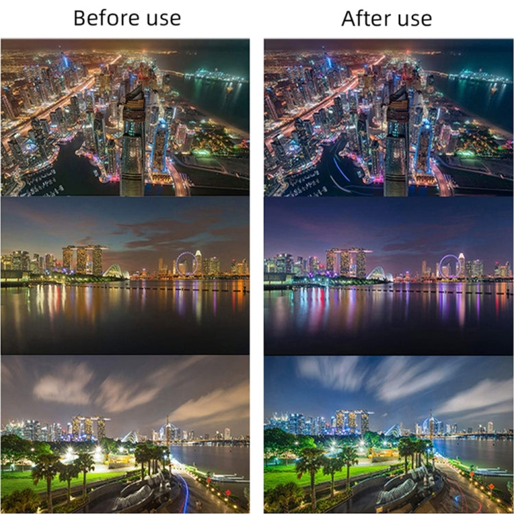 JSR GB 8 in 1 CPL ND8 ND16 ND32 ND64 STAR ND1000 NIGHT Lens Filter, 8 in 1 For DJI Mavic 3 Pro