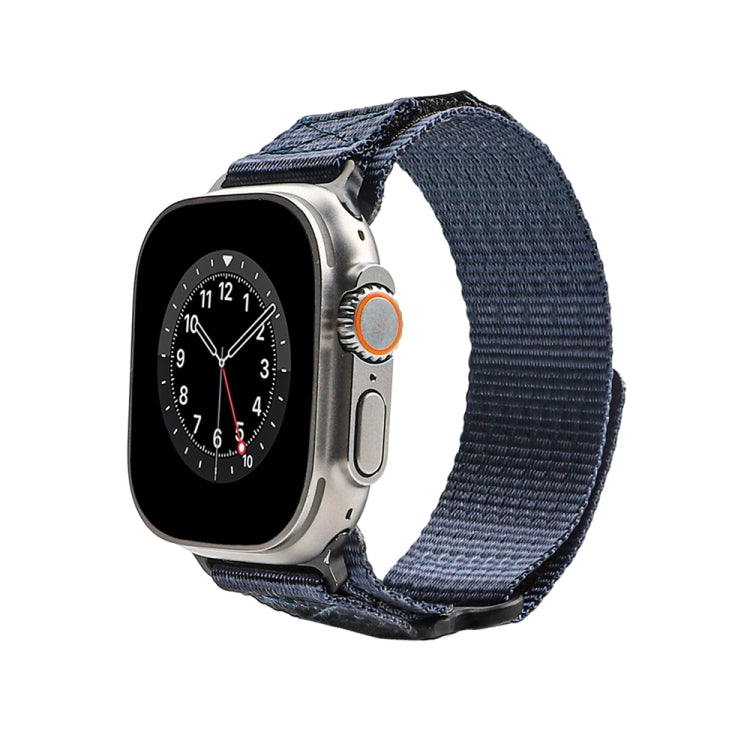 Nylon Two Section Watch Band, For Apple Watch SE 2023 44mm, For Apple Watch Ultra 49mm, For Apple Watch SE 2023 40mm, For Apple Watch 8 41mm, For Apple Watch Ultra 2 49mm, For Apple Watch 8 45mm
