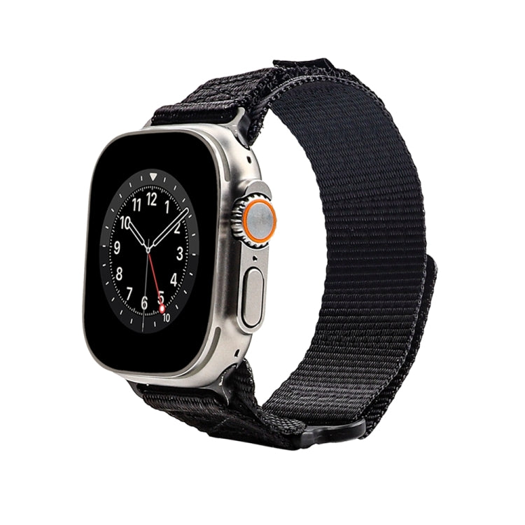 Nylon Two Section Watch Band, For Apple Watch 9 45mm, For Apple Watch SE 2022 40mm, For Apple Watch SE 2022 44mm, For Apple Watch 9 41mm, For Apple Watch 7 41mm, For Apple Watch 7 45mm