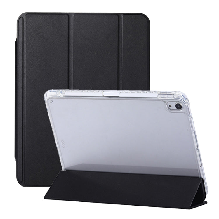 3-Fold Lock Buckle Leather Smart Tablet Case, For iPad Air 11 2024 / iPad Pro 11, For iPad 10th Gen 10.9 2022, For iPad Air 2022 / 2020 10.9, For iPad 10.2 2021 / 2020 / 10.5
