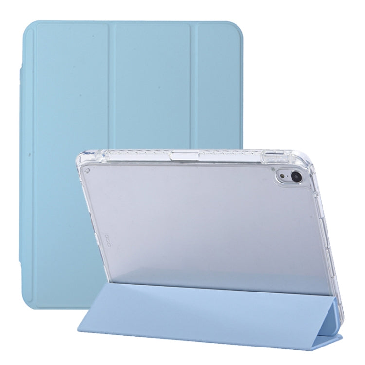 3-Fold Lock Buckle Leather Smart Tablet Case, For iPad Air 11 2024 / iPad Pro 11, For iPad 10th Gen 10.9 2022, For iPad Air 2022 / 2020 10.9, For iPad 10.2 2021 / 2020 / 10.5