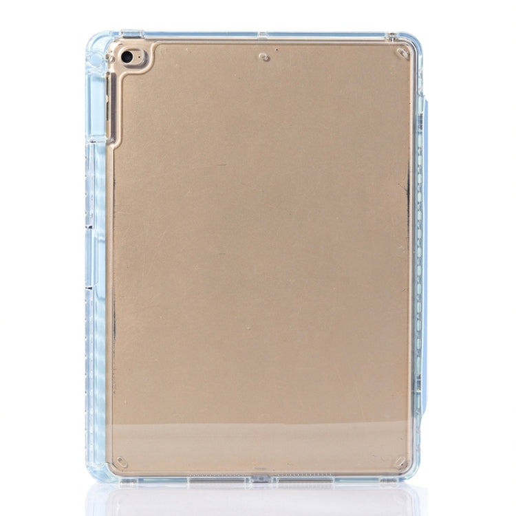 3-Fold Lock Buckle Leather Smart Tablet Case, For iPad Air / Air 2 / 9.7 2017 / 2018