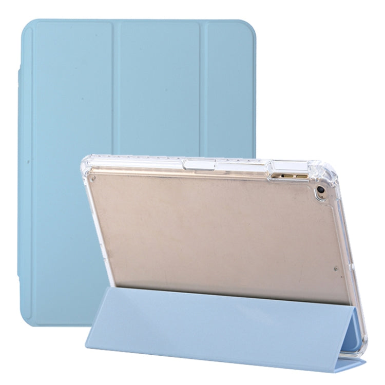 3-Fold Lock Buckle Leather Smart Tablet Case, For iPad Air / Air 2 / 9.7 2017 / 2018