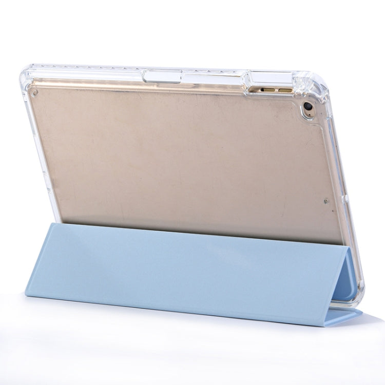 3-Fold Lock Buckle Leather Smart Tablet Case, For iPad Air / Air 2 / 9.7 2017 / 2018