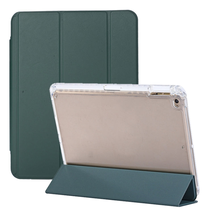 3-Fold Lock Buckle Leather Smart Tablet Case, For iPad Air / Air 2 / 9.7 2017 / 2018