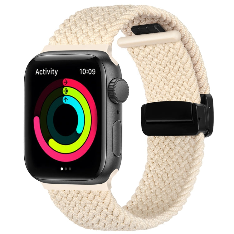 Bracelet de montre tissé à fermoir magnétique pour Apple Watch 8 45 mm et Apple Watch Ultra 2 49 mm