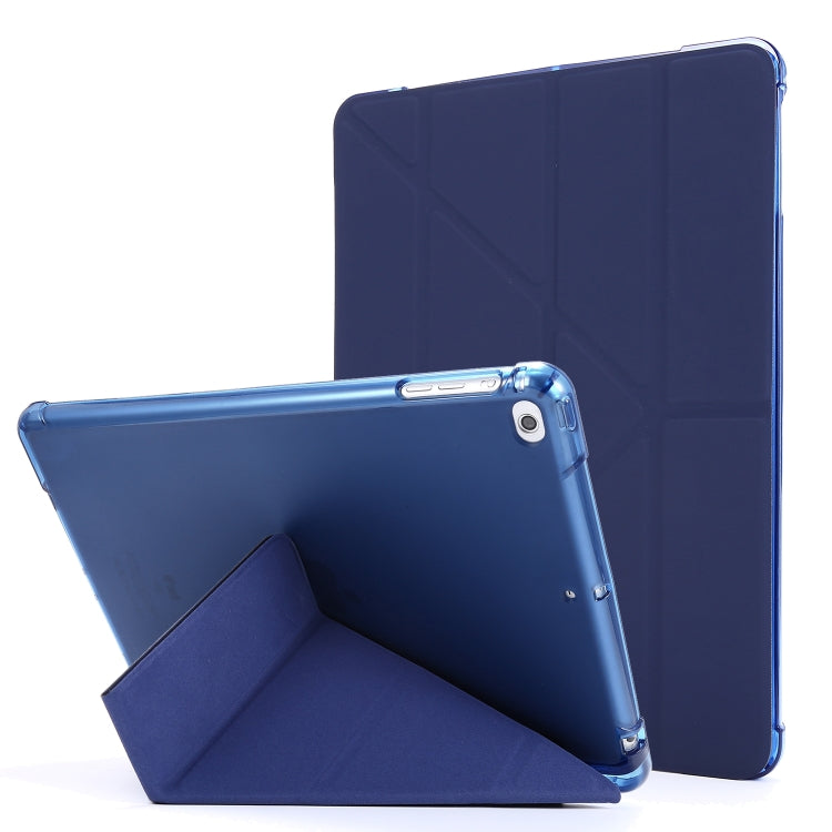 Étui à rabat horizontal en cuir avec support et porte-stylo, anti-déformation, pour iPad 9.7 (2018) et (2017), iPad Air 2