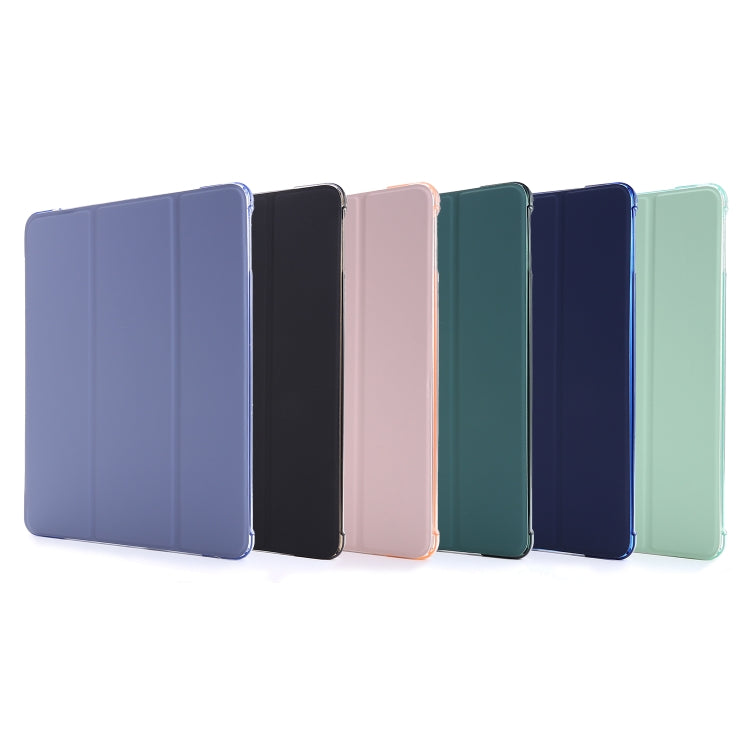 Étui en cuir à rabat horizontal Airbag avec triple support et porte-stylo, pour iPad 9.7 (2018) et (2017), pour iPad Air 2