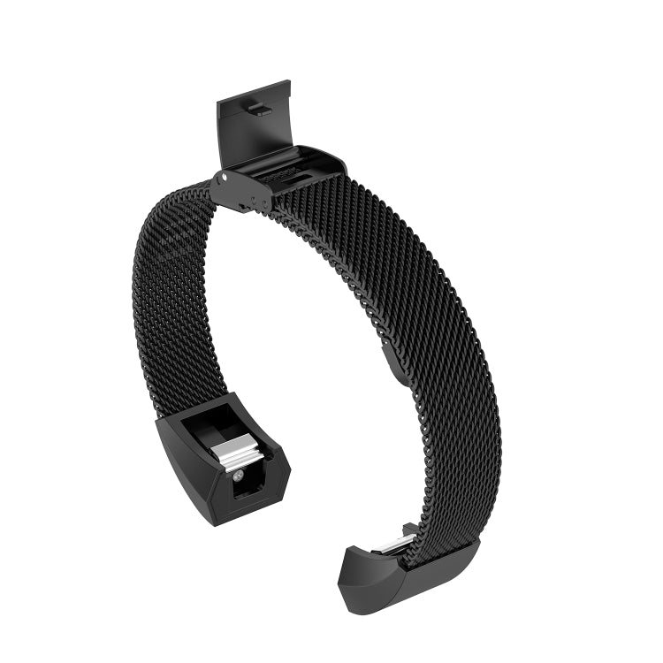 For Fitbit Alta / Alta HR / ACE Watch Button Mesh Metal Replacement Strap Watchband