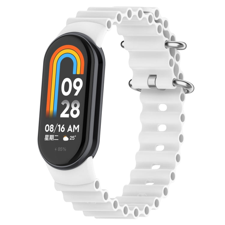 Ocean Silicone Watch Band, For Xiaomi Mi Band 8