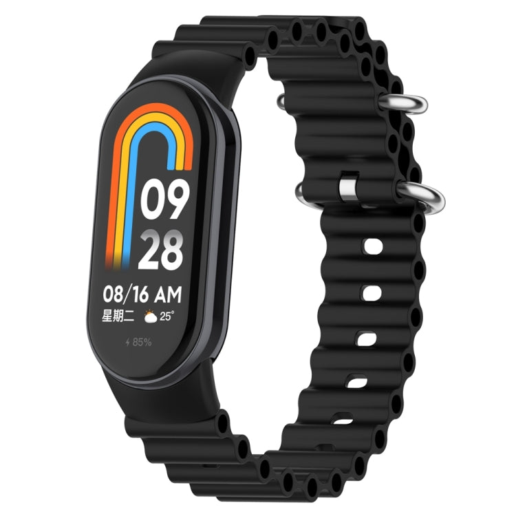 Ocean Silicone Watch Band, For Xiaomi Mi Band 8