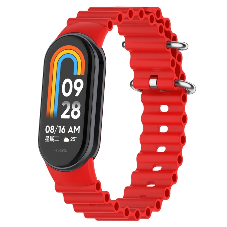 Ocean Silicone Watch Band, For Xiaomi Mi Band 8