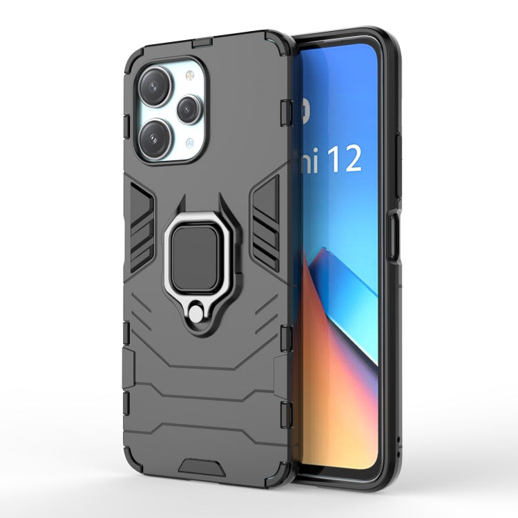 Magnetic Ring Holder PC + TPU Phone Case, For Xiaomi Redmi Note 12S 4G, For Xiaomi Redmi 12 4G