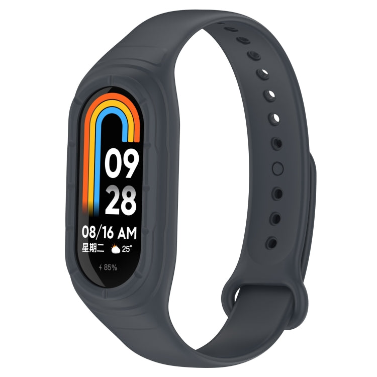 Integrated Silicone Replacement Watch Band, For Xiaomi Mi Band 8