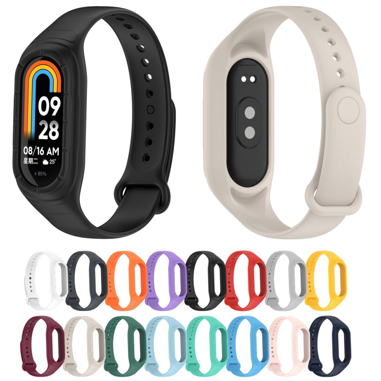 Integrated Silicone Replacement Watch Band, For Xiaomi Mi Band 8