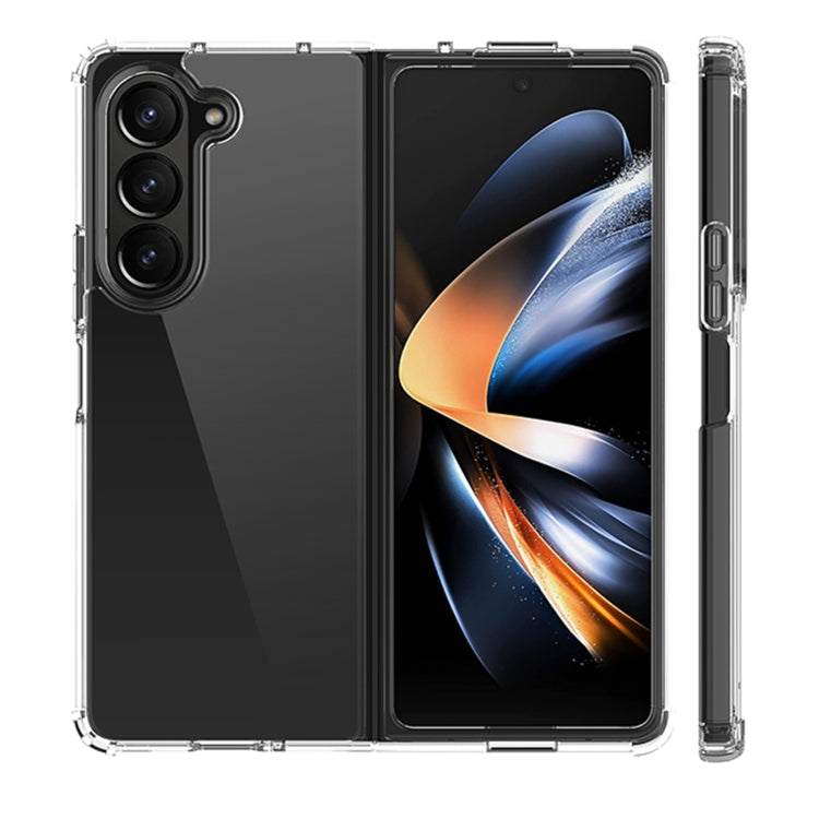 Transparent PC + TPU Shockproof Phone Case, For Samsung Galaxy Z Fold5, For Samsung Galaxy Z Flip5