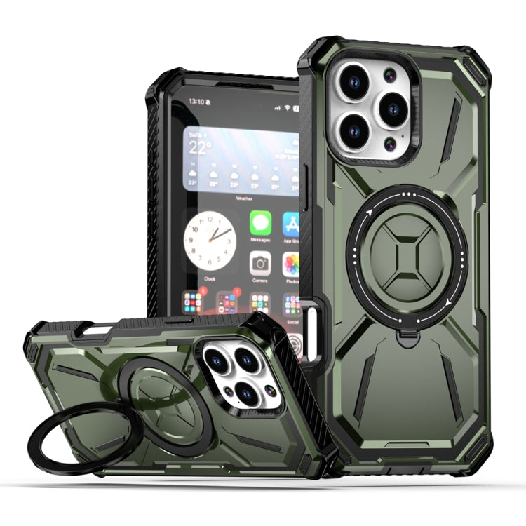 Armor Series Holder Phone Case, For iPhone 16 Pro Max, For iPhone 16 Pro, For iPhone 16 Plus, For iPhone 16