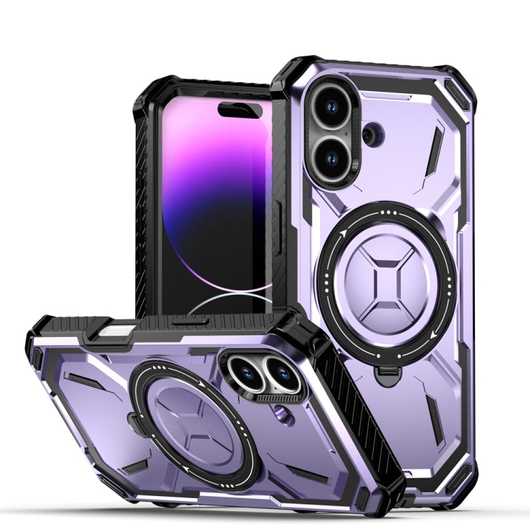 Armor Series Holder Phone Case, For iPhone 16 Pro Max, For iPhone 16 Pro, For iPhone 16 Plus, For iPhone 16