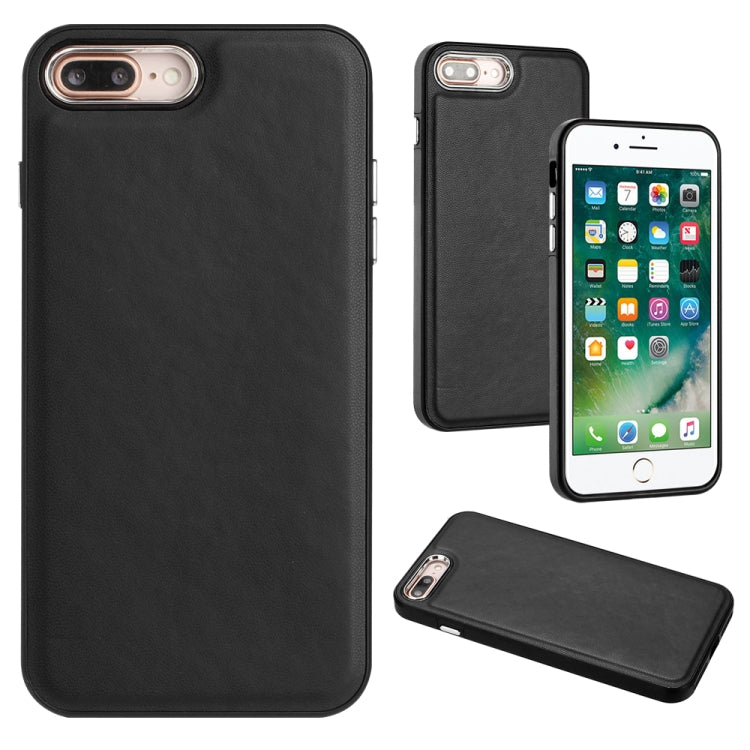Leather Texture Full Coverage Phone Case, For iPhone 6s Plus / 7 Plus / 8 Plus