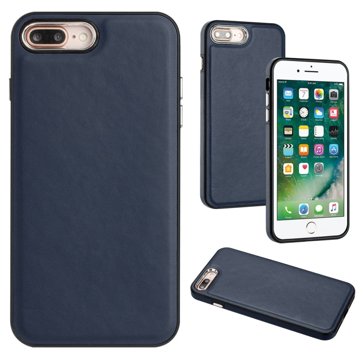 Leather Texture Full Coverage Phone Case, For iPhone 6s Plus / 7 Plus / 8 Plus