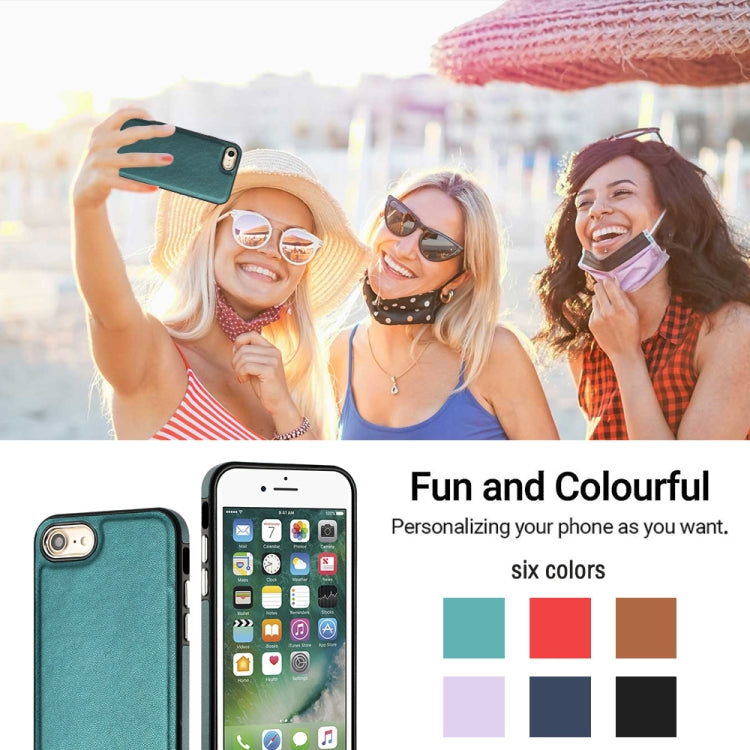 Leather Texture Full Coverage Phone Case, For iPhone SE 2022 / 6 / 7 / 8 / SE 2020, For iPhone 13 Pro Max, For iPhone 13 Pro, For iPhone 13