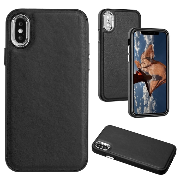 Leather Texture Full Coverage Phone Case, For iPhone 11 Pro, For iPhone X / XS, For iPhone XR, For iPhone XS Max