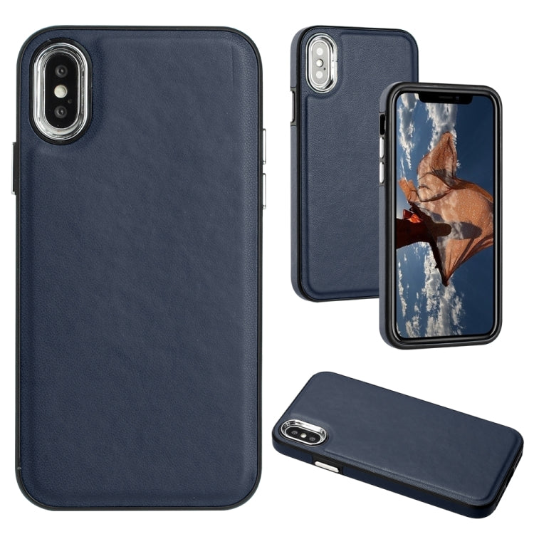 Leather Texture Full Coverage Phone Case, For iPhone 11 Pro, For iPhone X / XS, For iPhone XR, For iPhone XS Max