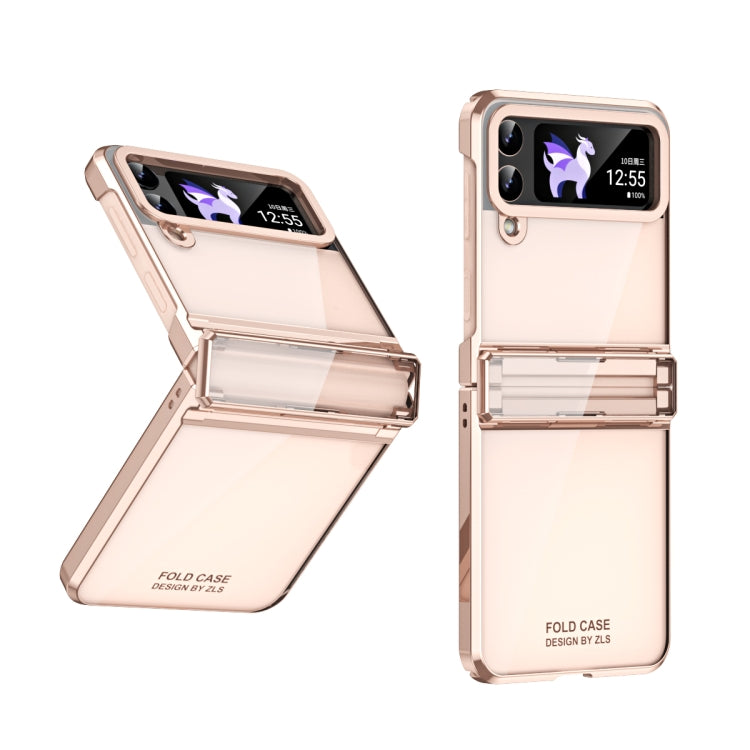 Electroplating Phantom Series PC Folding Case with Hinge, For Samsung Galaxy Z Flip4 5G