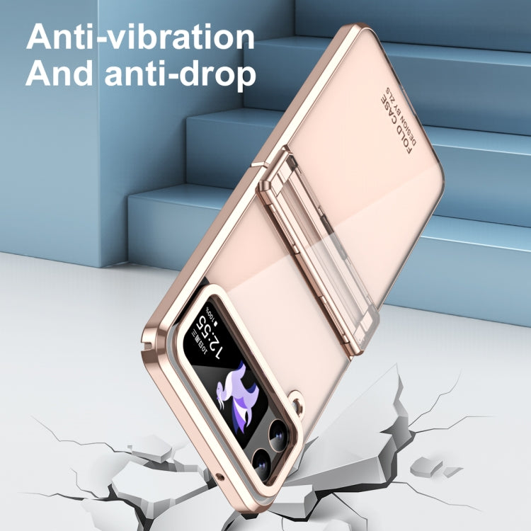Electroplating Phantom Series PC Folding Case with Hinge, For Samsung Galaxy Z Flip4 5G