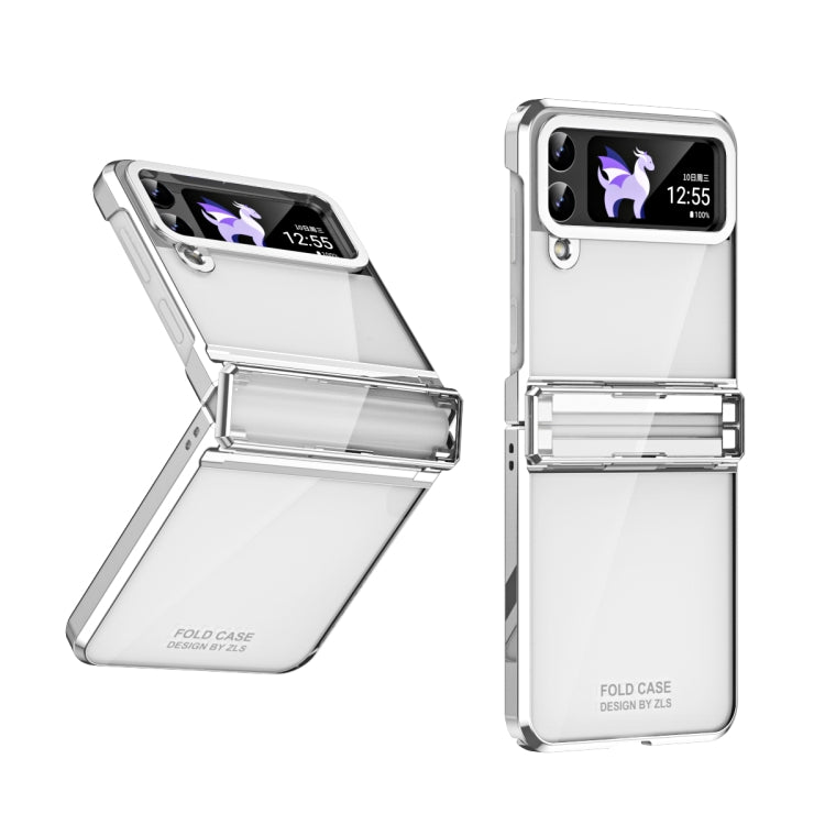 Electroplating Phantom Series PC Folding Case with Hinge, For Samsung Galaxy Z Flip4 5G