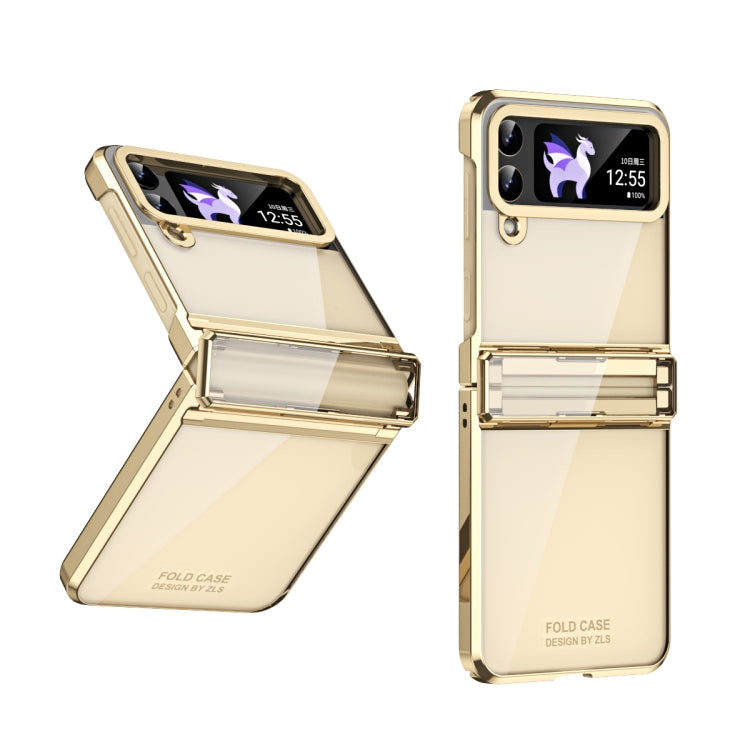 Electroplating Phantom Series PC Folding Case with Hinge, For Samsung Galaxy Z Flip4 5G