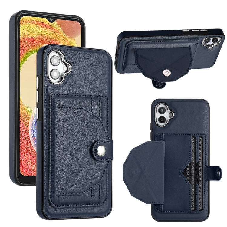 Shockproof Leather Phone Case with Card Holder, For Samsung Galaxy A04E / F04 / M04, For Samsung Galaxy A34 5G, For Samsung Galaxy A54 5G, For Samsung Galaxy S23 Ultra