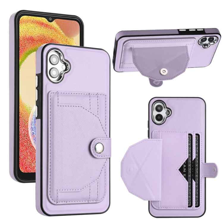 Shockproof Leather Phone Case with Card Holder, For Samsung Galaxy A04E / F04 / M04, For Samsung Galaxy A34 5G, For Samsung Galaxy A54 5G, For Samsung Galaxy S23 Ultra