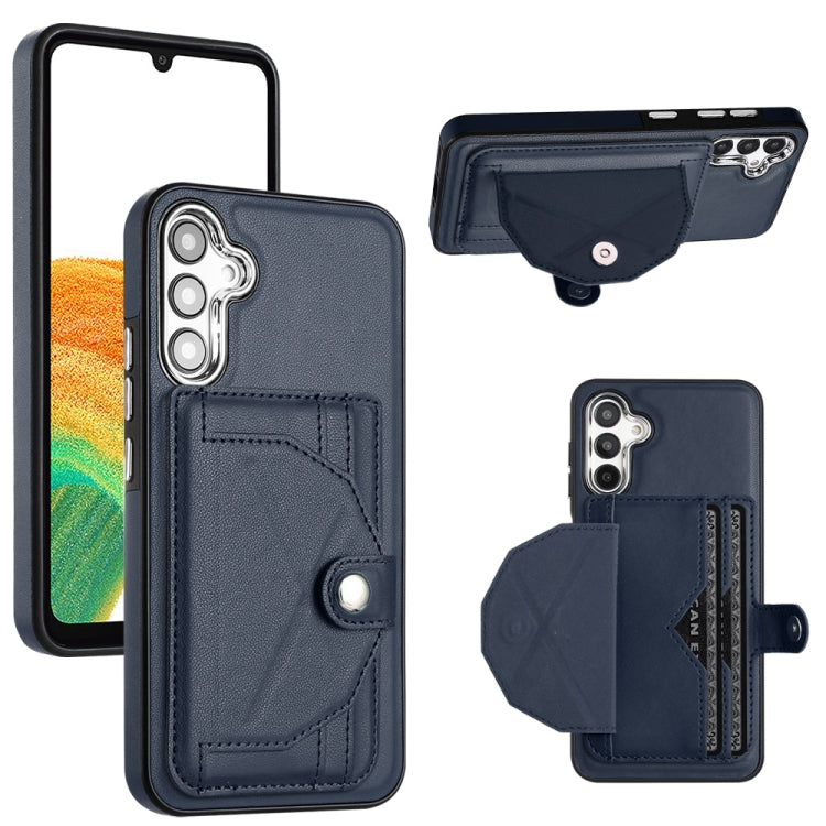 Shockproof Leather Phone Case with Card Holder, For Samsung Galaxy A04E / F04 / M04, For Samsung Galaxy A34 5G, For Samsung Galaxy A54 5G, For Samsung Galaxy S23 Ultra