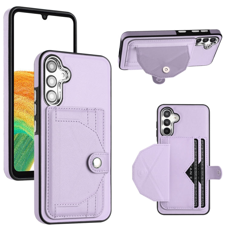 Shockproof Leather Phone Case with Card Holder, For Samsung Galaxy A04E / F04 / M04, For Samsung Galaxy A34 5G, For Samsung Galaxy A54 5G, For Samsung Galaxy S23 Ultra